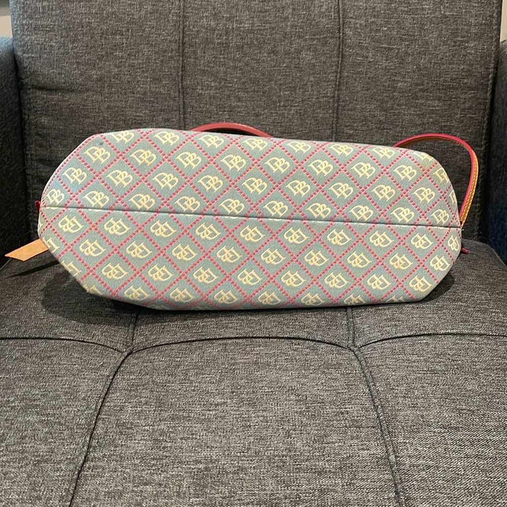 Dooney & Bourke Monogram Brenna Satchel - Picture 3 of 16